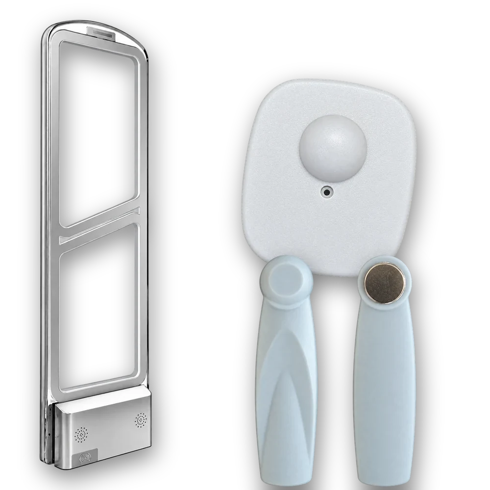 WELLPOINT anti-theft EAS pedestal with hard tags